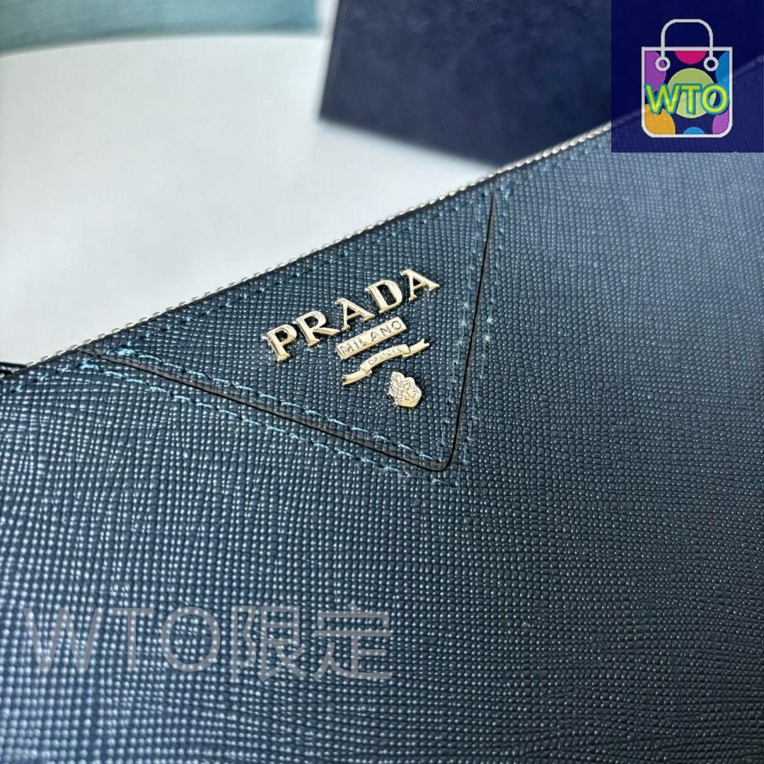 お値下げ⭐︎超美品⭐︎PRADA パープル クラッチバッグ（オマケリングつき） お値下げ⭐︎超美品⭐︎PRADA パープル クラッチバッグ（オマケ