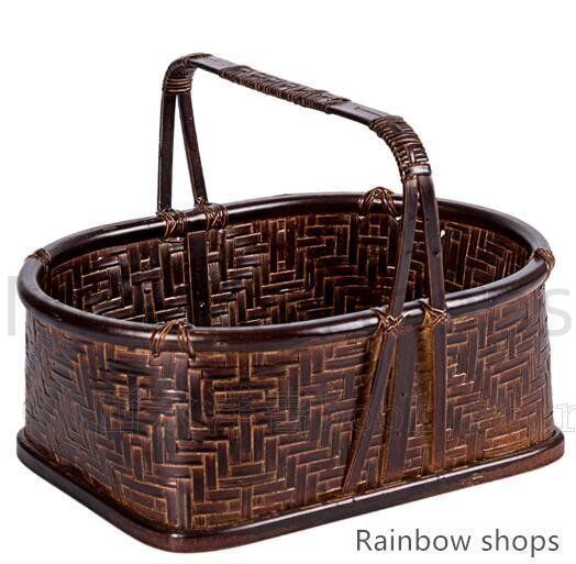 昭和レトロ/手編みカゴ/ 大小２個セット / 小物入れ/竹籠 /竹細工 /弁当箱 2025年最新竹かご レトロの人気アイテム - メルカリ