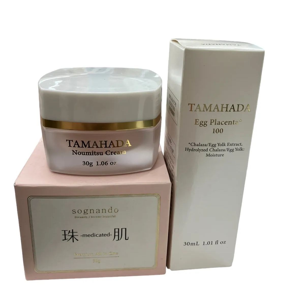 TAMAHADA Noumitsu Cream 30g 3個セット TAMAHADA Noumitsu Cream 30g 3個セット（新品珠肌のうみつ
