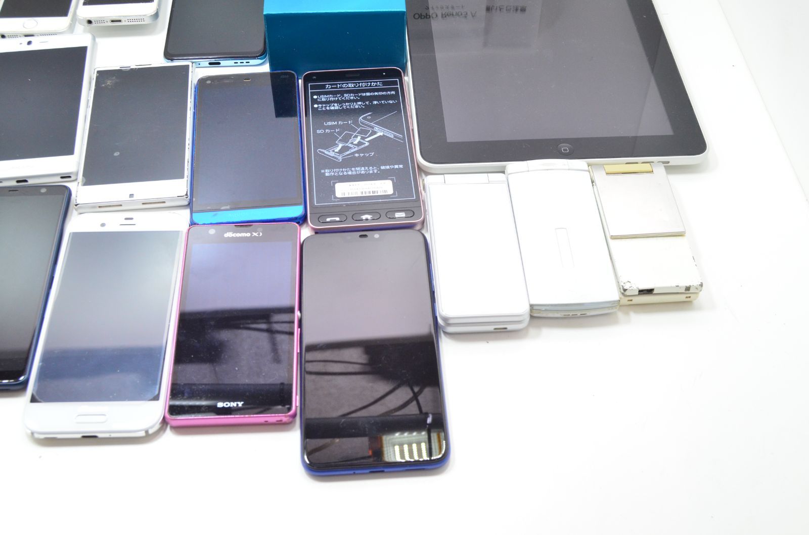 ガラケー iPhone Android まとめ売り ジャンク iPhone iPad Android ガラケー まとめ売り 22台セット ジャンク