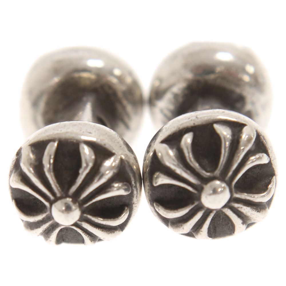 クロムハーツ CUFFS BARBELL/カフスバーベル クロスボール2個 CHROME HEARTS クロムハーツ CUFFS BARBELL カフスバーベル