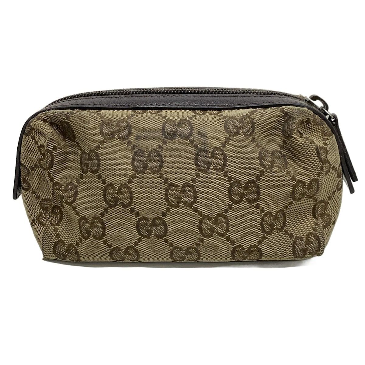 GUCCI GGパターン ポーチ ベージュ/ブラウン Gucci GGパターン ポーチ ベージュ/ブラウン割引