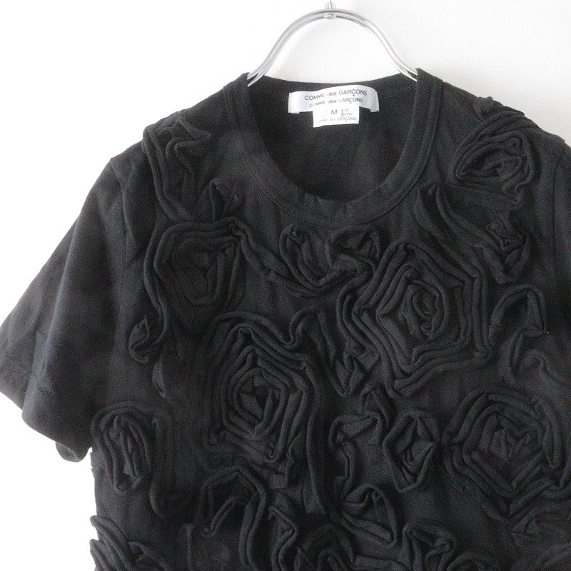 COMME des GARCONS コムコム 薔薇 カットソー