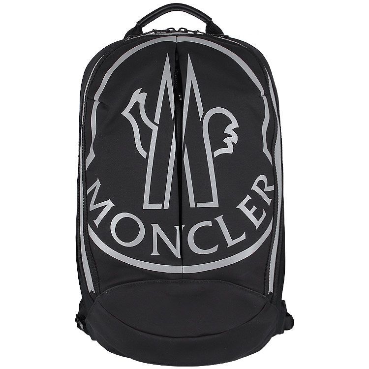 MONCLER リュックサック バックパック ブラック（シルバージップ） MONCLER - モンクレール MONCLER バッグ FUGI GM フギ バック