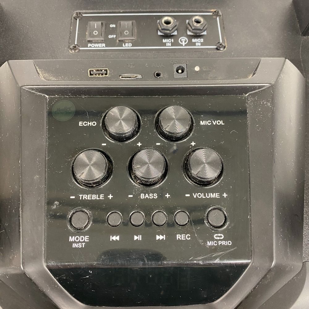 MOUKEY モーキー MTS 10 2 トロリースピーカー ポータブル サウンドシステム カラオケ機器