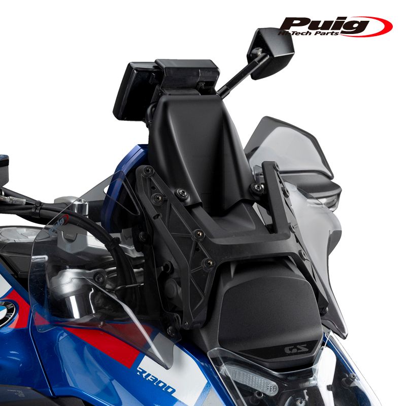 Puig 22338J GPS COVER MATT BLACK BMW R1300GS 23- R1300GS ADVENTURE 24- プーチ GPSカバー