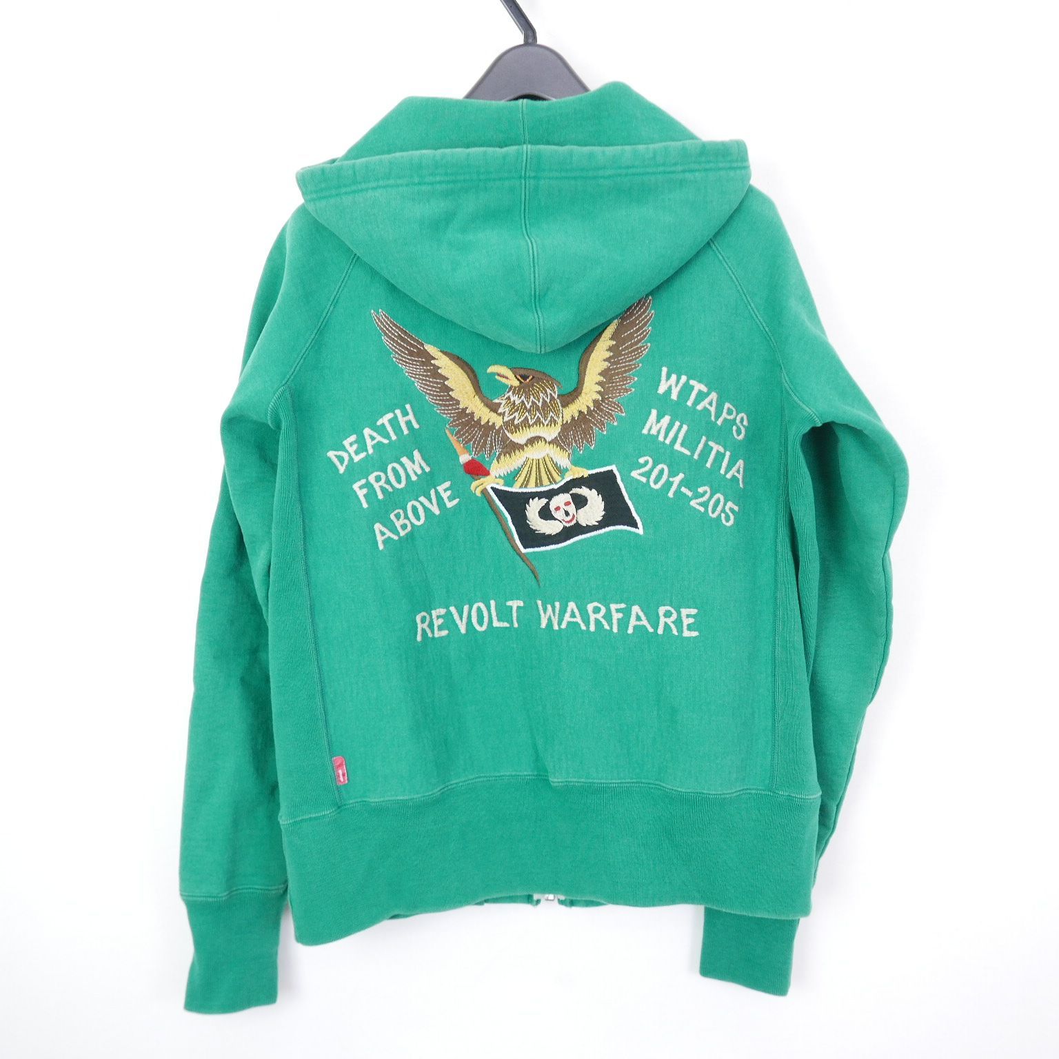 08AW WTAPS ダブルタップス HELL WEEK SWEATER ZIP UP COTTON