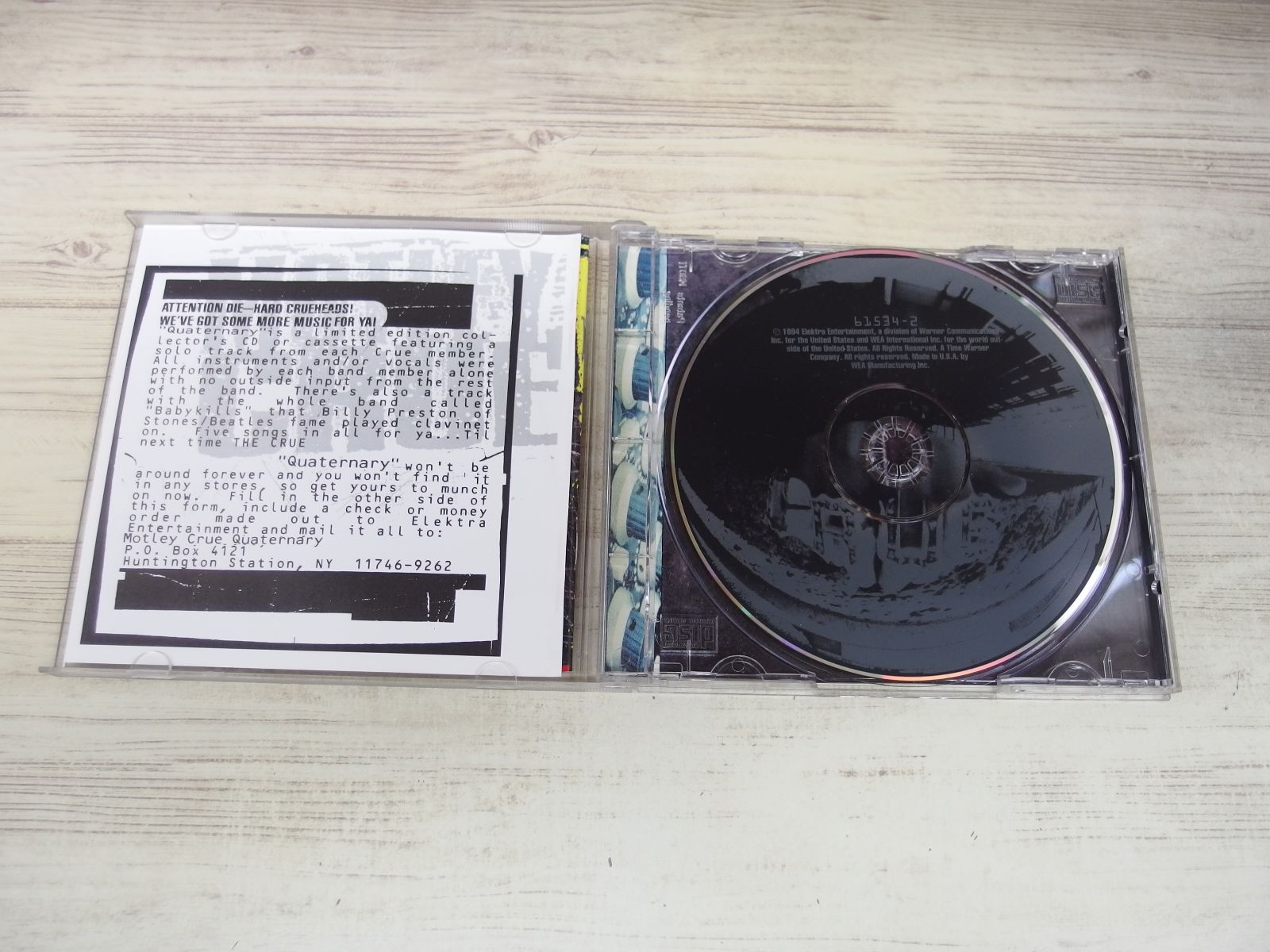 MOTLEY CRUEモトリー・クルー　4枚　　中古 MOTLEY CRUE / モトリー・クルー商品一覧｜HARD ROCK / HEAVY