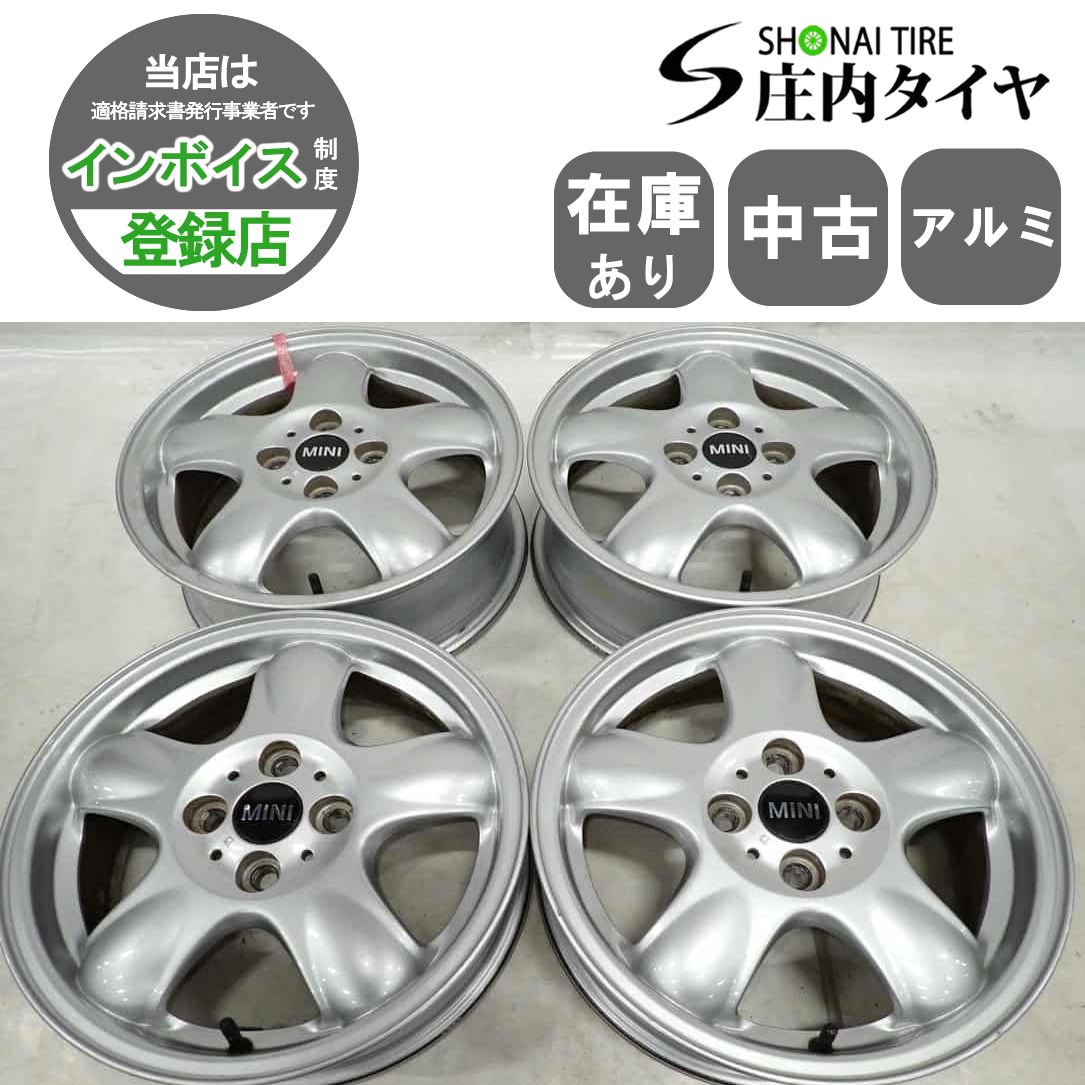 4本SET 会社宛 送料無料 15×5.5J BMW MINI R55 R56 純正
