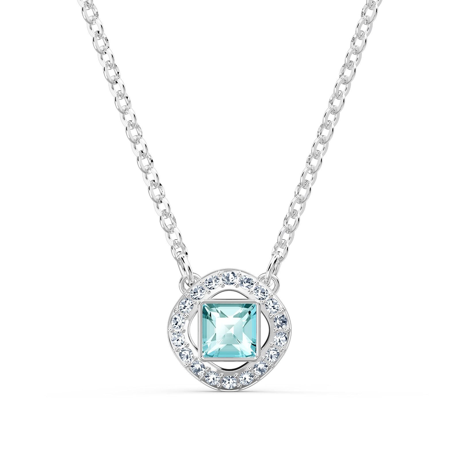 スワロフスキー エンジェリック スクエア ブレスレット ブルー