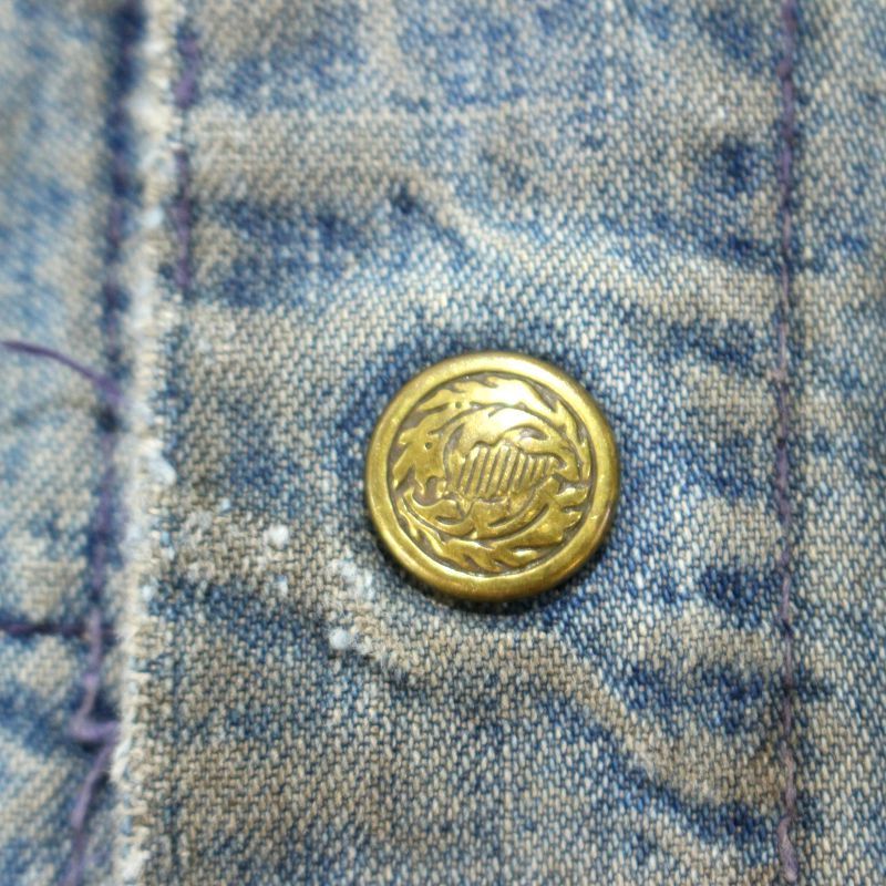 デニム カバーオール USA製 70s vintage サンフォライズ加工 70s vintage デニム カバーオール メンズ Lサイズ相当 - メルカリ