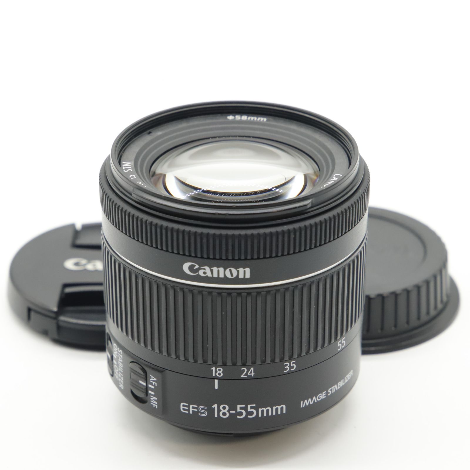 □美品□ CANON Canon 標準ズームレンズ EF-S18-55mm F4.0-5.6IS