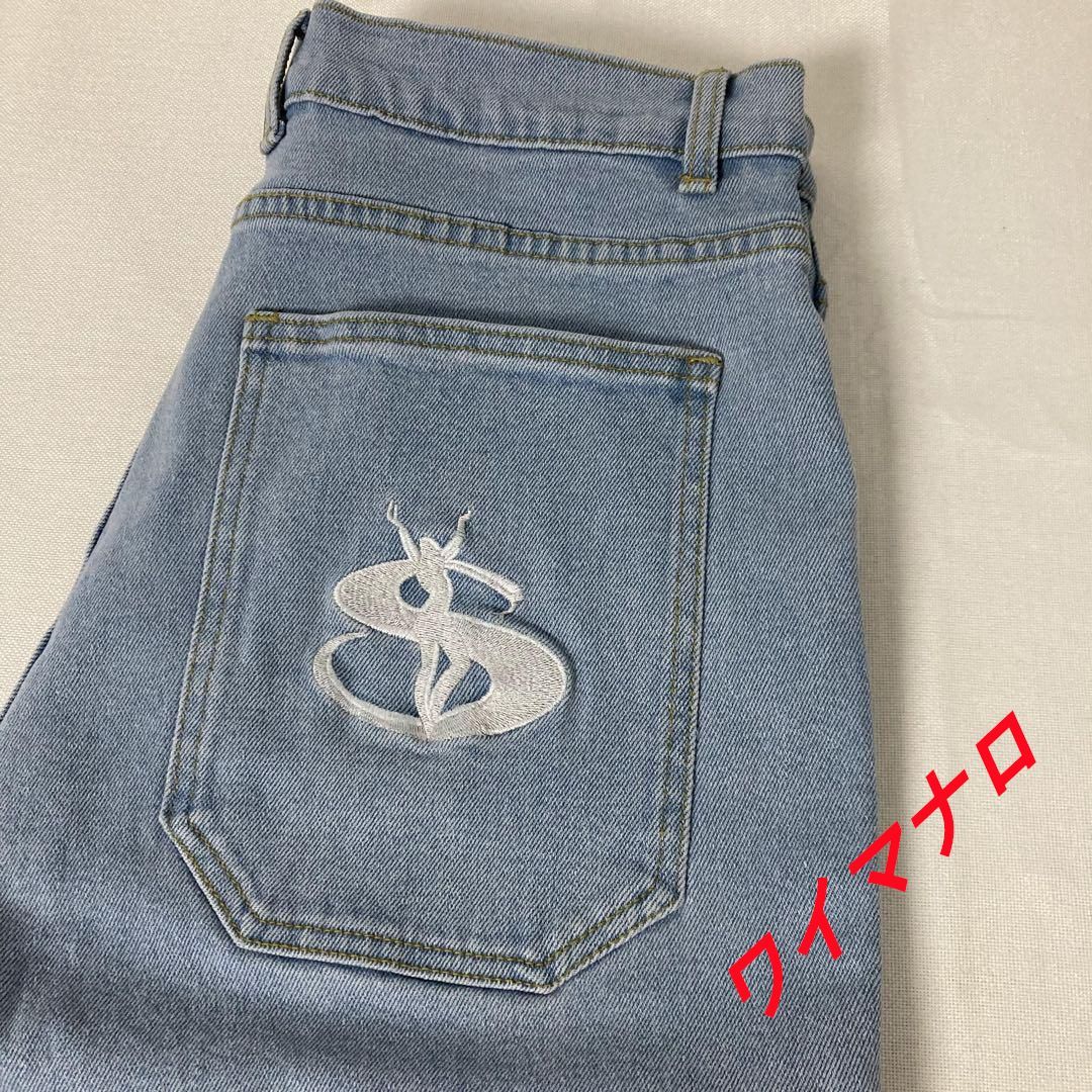 新品未使用 yardsale phantasy jeans Light Denim スケートボード 