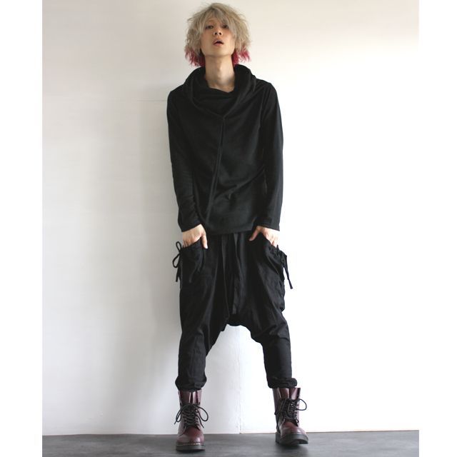 ボリュームカーゴサルエルパンツ