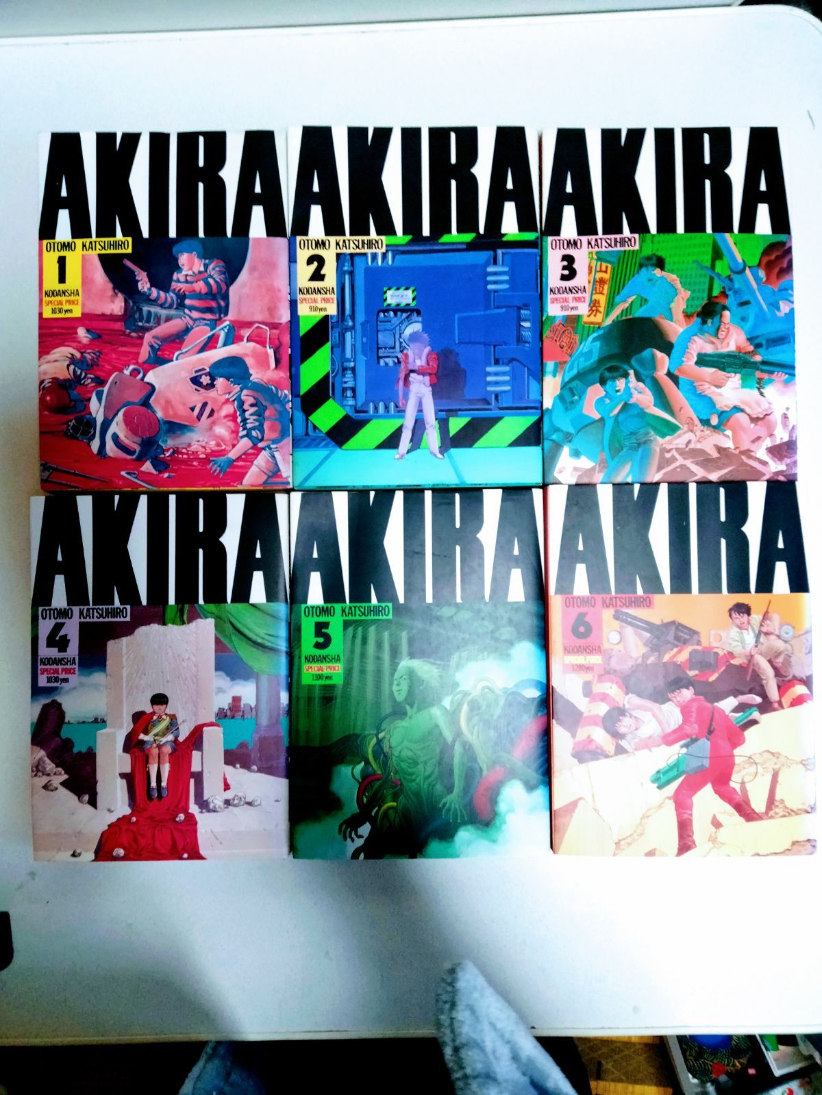 全巻セット】AKIRA 大友克洋 1巻〜6巻 公式 ストア本・雑誌