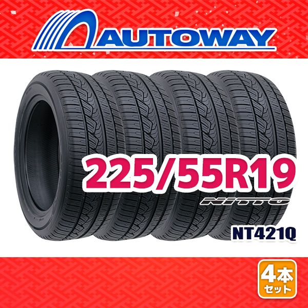 225/55R19 19インチ 4本 サマータイヤ 夏タイヤ グリップマックス
