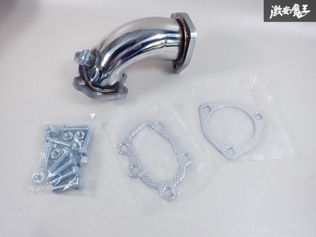 180sx シルビアs13 純正タービン エキマニ 社外アウトレットパイプ 180sx シルビアs13 純正タービン エキマニ 社外アウトレット