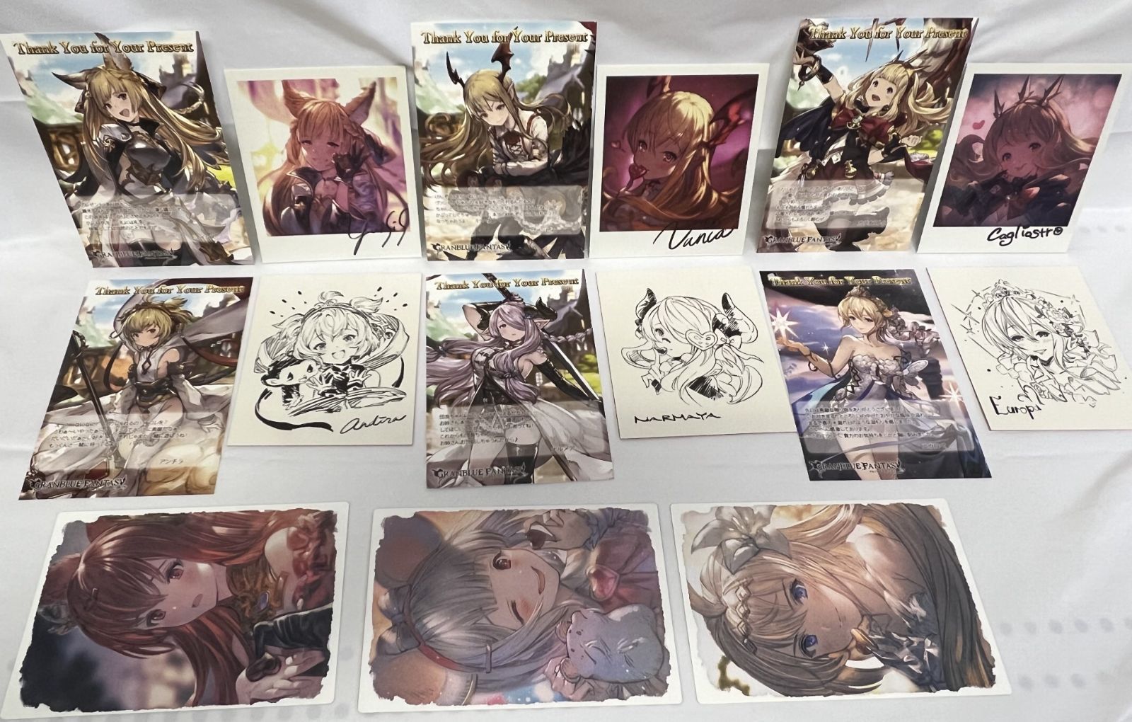 グラブル ベアトリクス グッズセット クリアファイル お返し