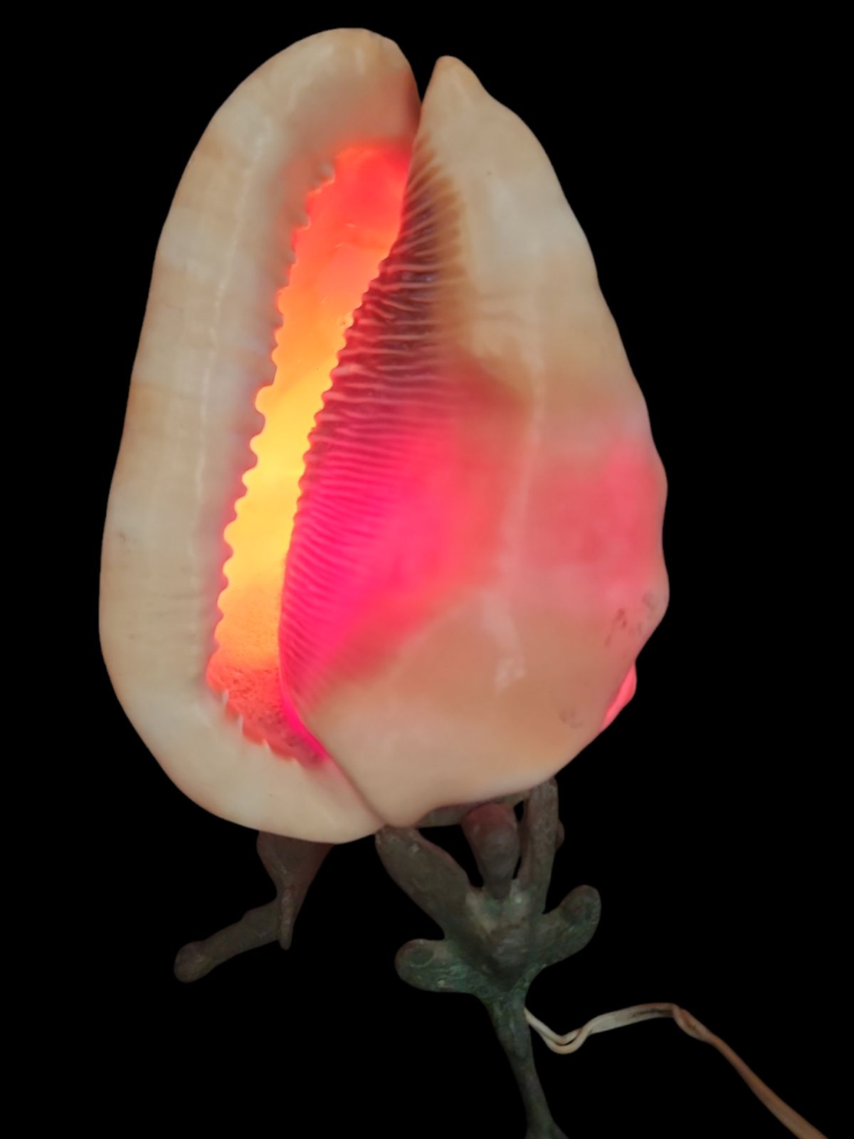 イタリア製　シェル　カメオランプ　アンティーク　ヴィンテージランプ イタリア製】シェルカメオランプ - メルカリ