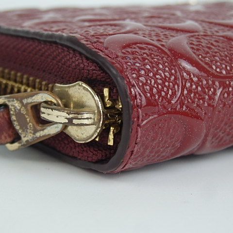 COACH】コーチ シグネチャー 長財布 ラウンドファスナー F54805