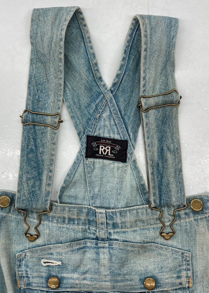 ダブルアールエル RRL OVERALLS オーバーオール オールインワン