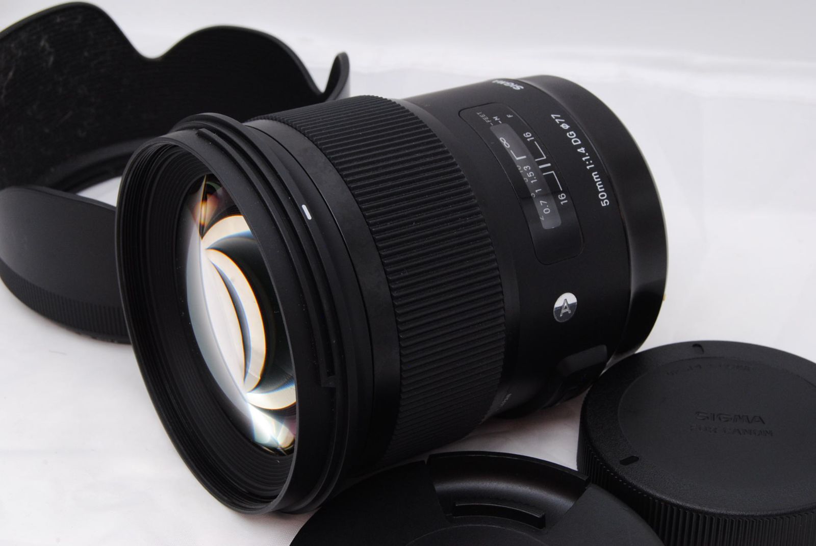 SIGMA CANON-EFマウント用 40mm F1.4 DG HSM | Art A018 フルサイズ対応 単焦点標準レンズ