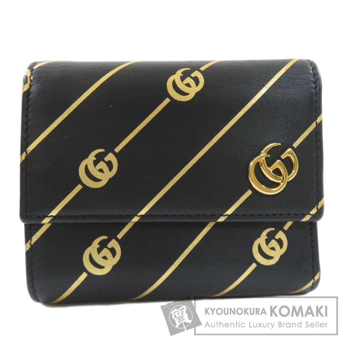 GUCCI グッチ 548076 GGマーモント 二つ折り財布（小銭入れあり