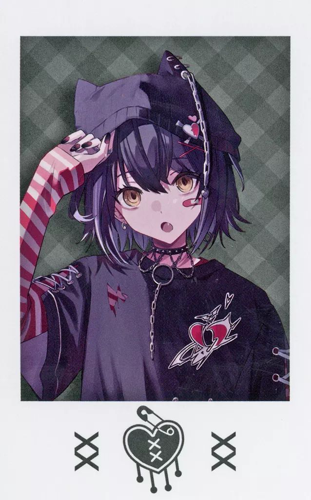 ましろ出品 中古】キャラカード ましろ爻(通常) 「バーチャルYouTuber にじ