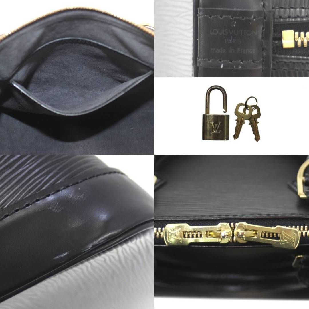 LOUIS VUITTON/ルイヴィトン アルマ ハンドバッグ エピ ノワール