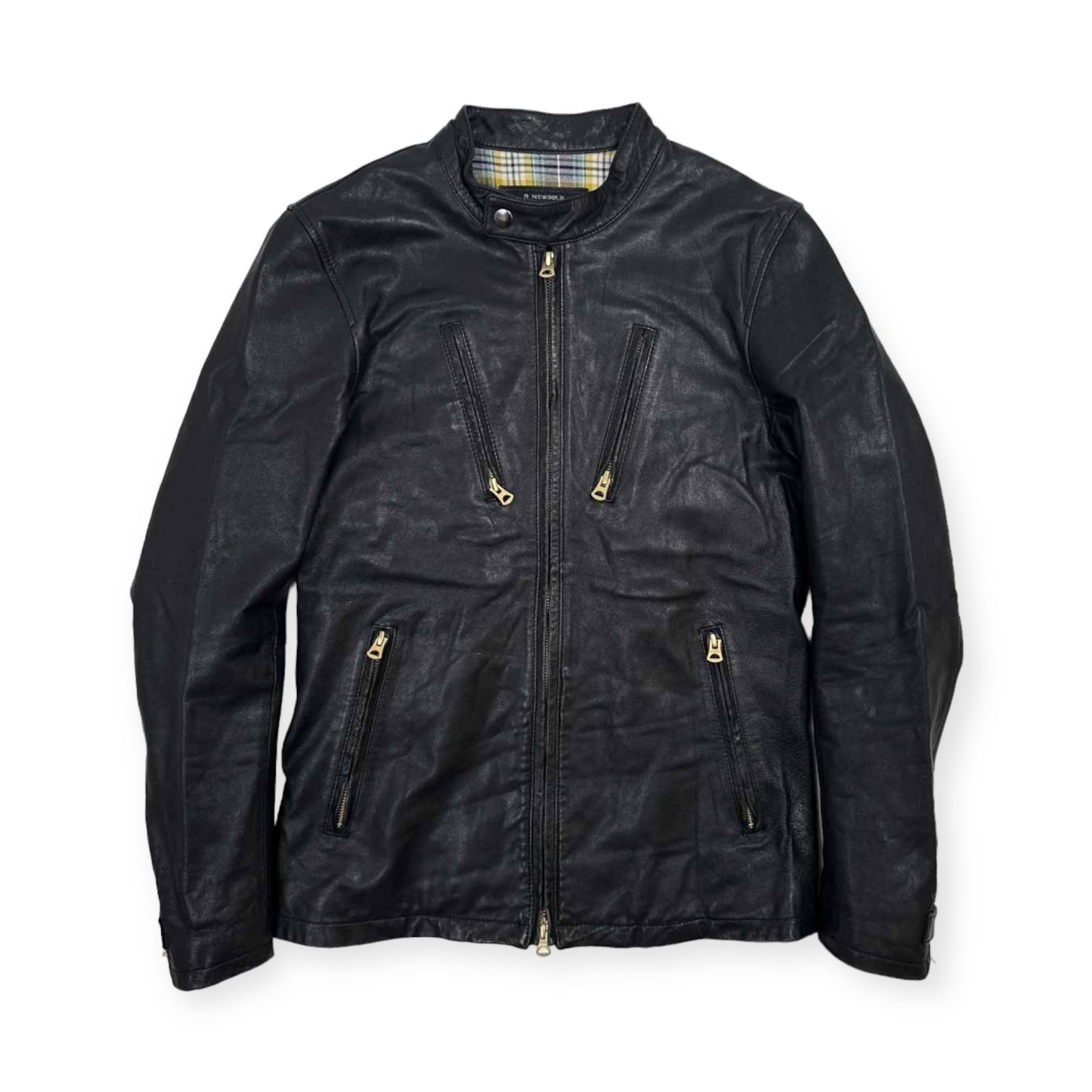 r newbold アールニューボールド シングルライダース （Mサイズ） 本革