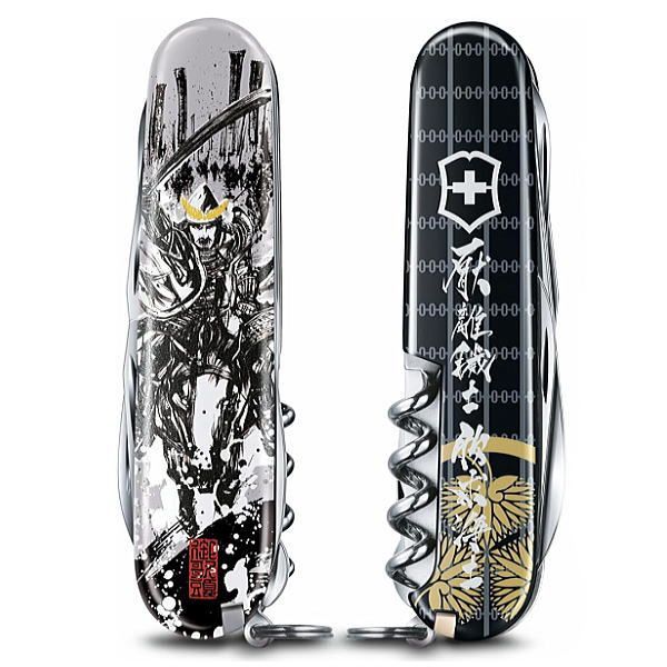 Victorinox ビクトリノックス 14機能 ミディアムマルチツール 戦国墨絵クライマー 徳川家康 Victorinox ビクトリノックス 14機能 ミディアムマルチツール 戦国墨絵