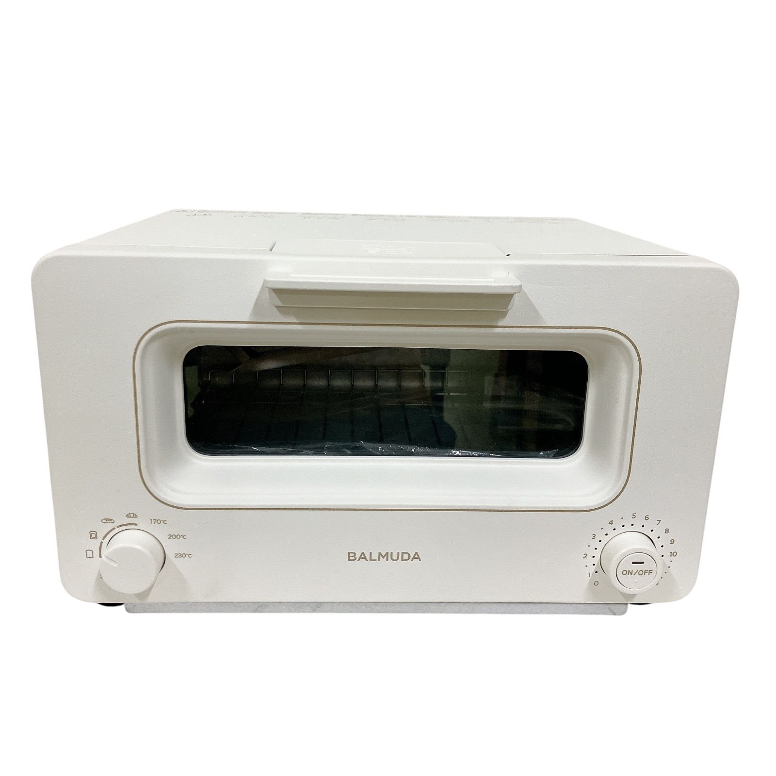 あさば326【ジャンク品】バルミューダ　トースター　ホワイト バルミューダ】バルミューダ ザ・トースター ホワイト K11A-WH