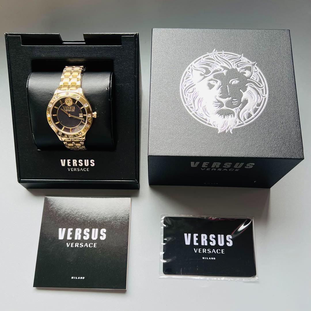 ヴェルサス ヴェルサーチ 腕時計 レディース クォーツ 腕時計 ゴールド