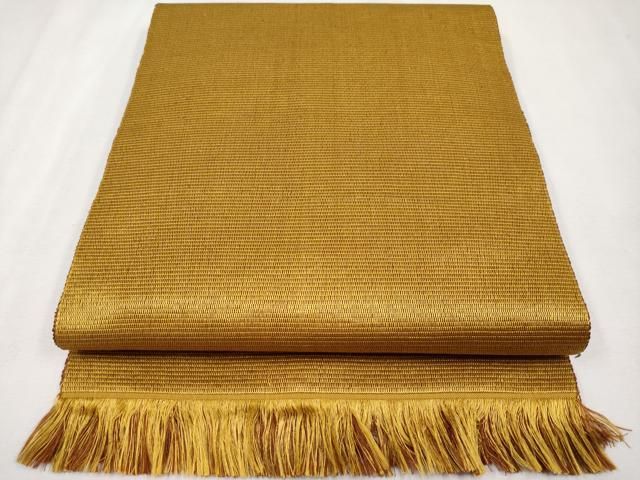 平和屋本店□極上 本場黄八丈 紬 八寸名古屋帯 逸品 CYAA2267s5 - メルカリ