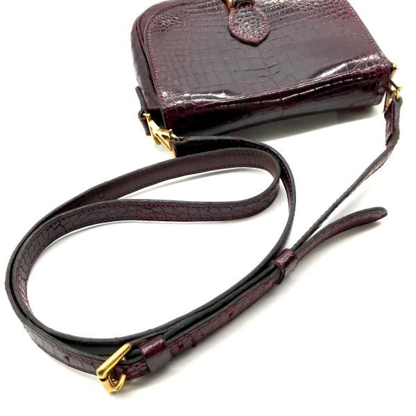 良品 LOUIS VUITTON ルイヴィトン サンクルー 本クロコ ショルダー バッグ ボルドー系 ｍ12202 楽天市場】【中古】LOUIS VUITTON ルイヴィトン サンクルー 本クロコ
