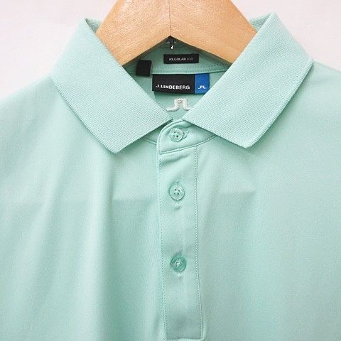 ジェイリンドバーグ J.LINDEBERG ポロシャツ ゴルフ 半袖 ロゴ