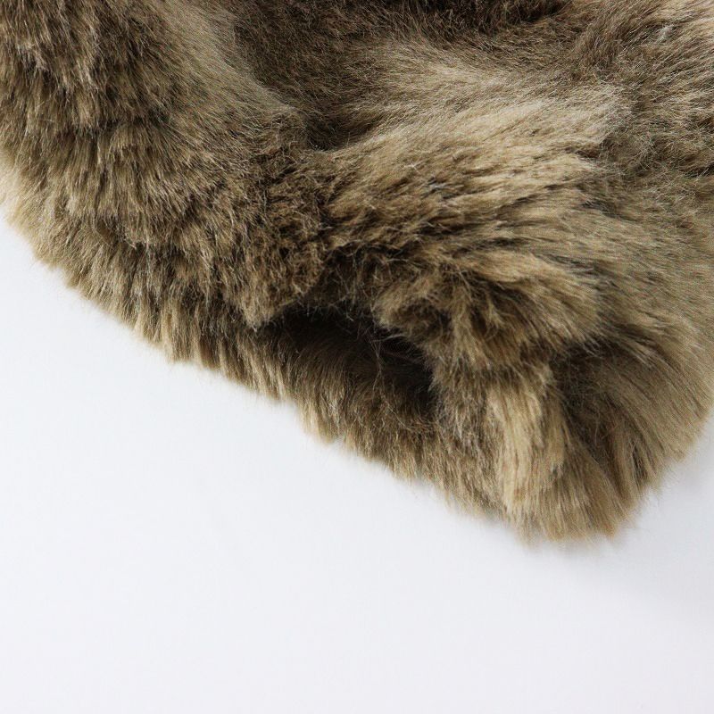 美品 2020AW ドゥーズィエムクラス MUSE de Deuxieme Classe A POINT ETC アーポワン ウテセ FAKE FUR  CAPE/□ ブラウン【2400014231533】 - メルカリ