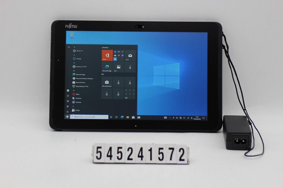 富士通 ARROWS Tab Q508/SE Atom x5 Z8550 1.44GHz/4GB/128GB/10.1W/WUXGA(1920x1200) タッチパネル/Win10 【545241572】