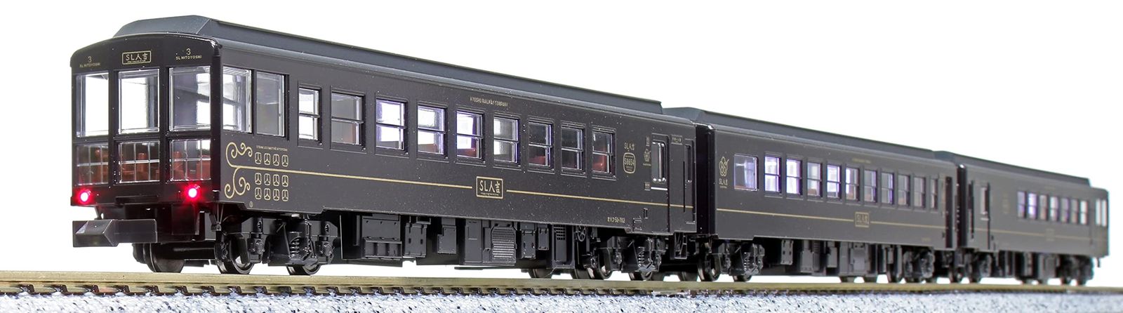 注)　KATO 　10-1727　SL人吉　50系客車のみ　3両セット KATO カトー 特別企画品58654＋50系「SL人吉」4両セット 10-1727