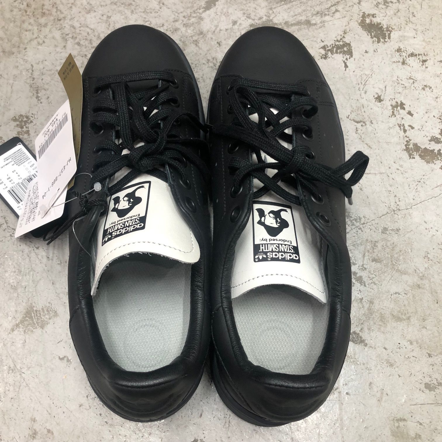 新品 adidas Yohji Yamamoto Stan Smith Black IE0946 ヨウジスタン