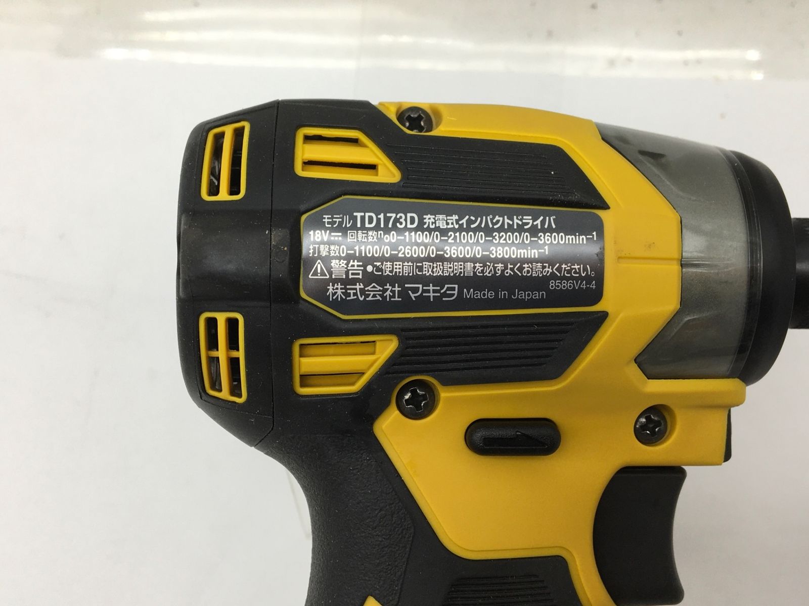 中古品】☆Makita/マキタ 18v充電式インパクトドライバ 中古品】☆Makita/マキタ 18v充電式インパクトドライバ