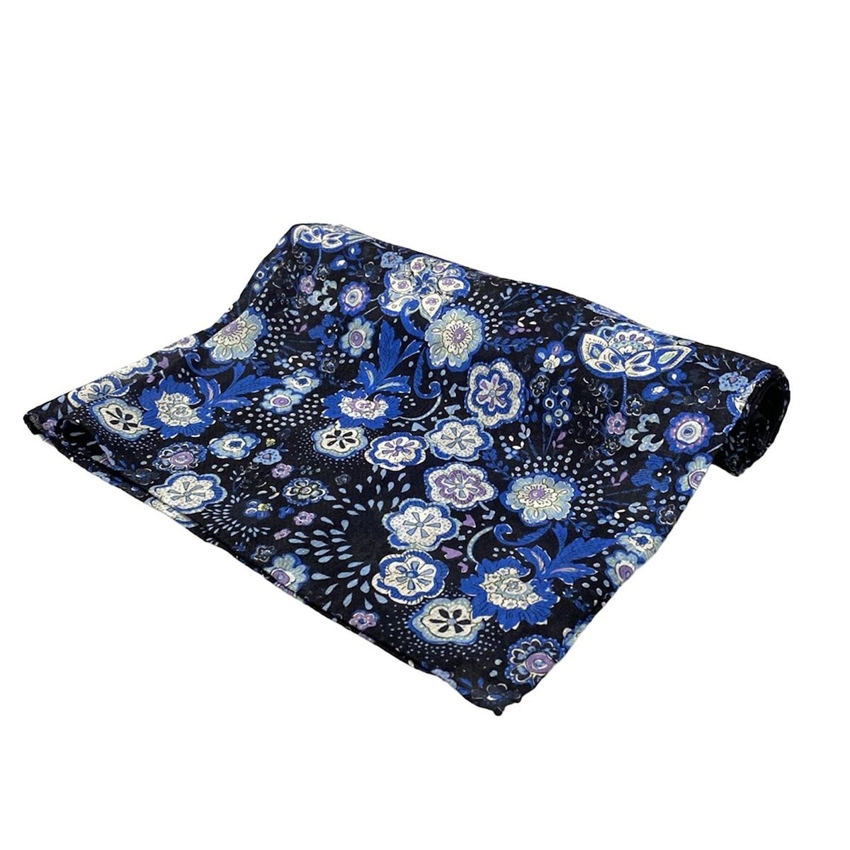 Leilian(レリアン) ストール(ショール)美品 - ダークネイビー