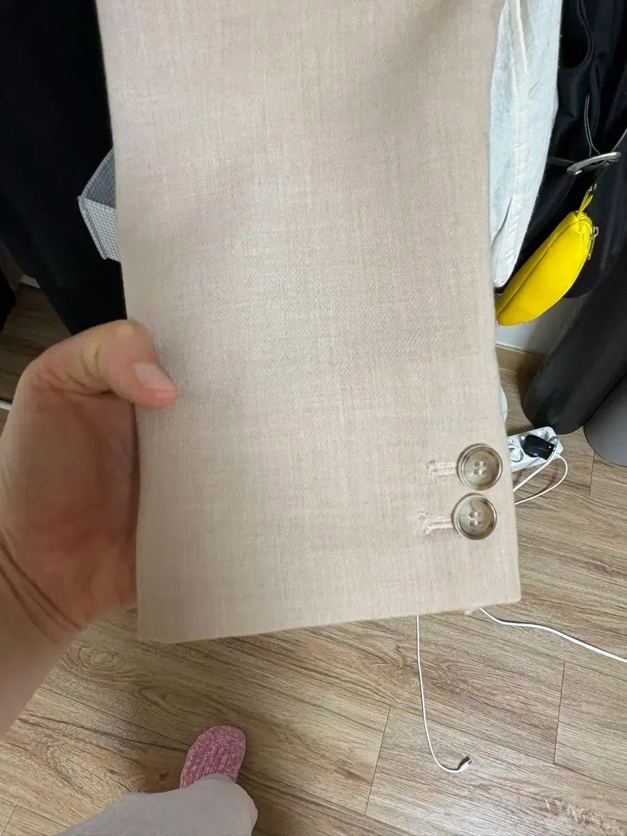 Kenneth Lady ベージュ ブレーザー セットアップ MAAHADDERANG_COM