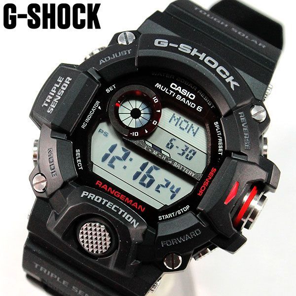 G-SHOCK Gショック カシオ GW-9400-1 海外 男性用 ソーラー電波 腕時計 ...