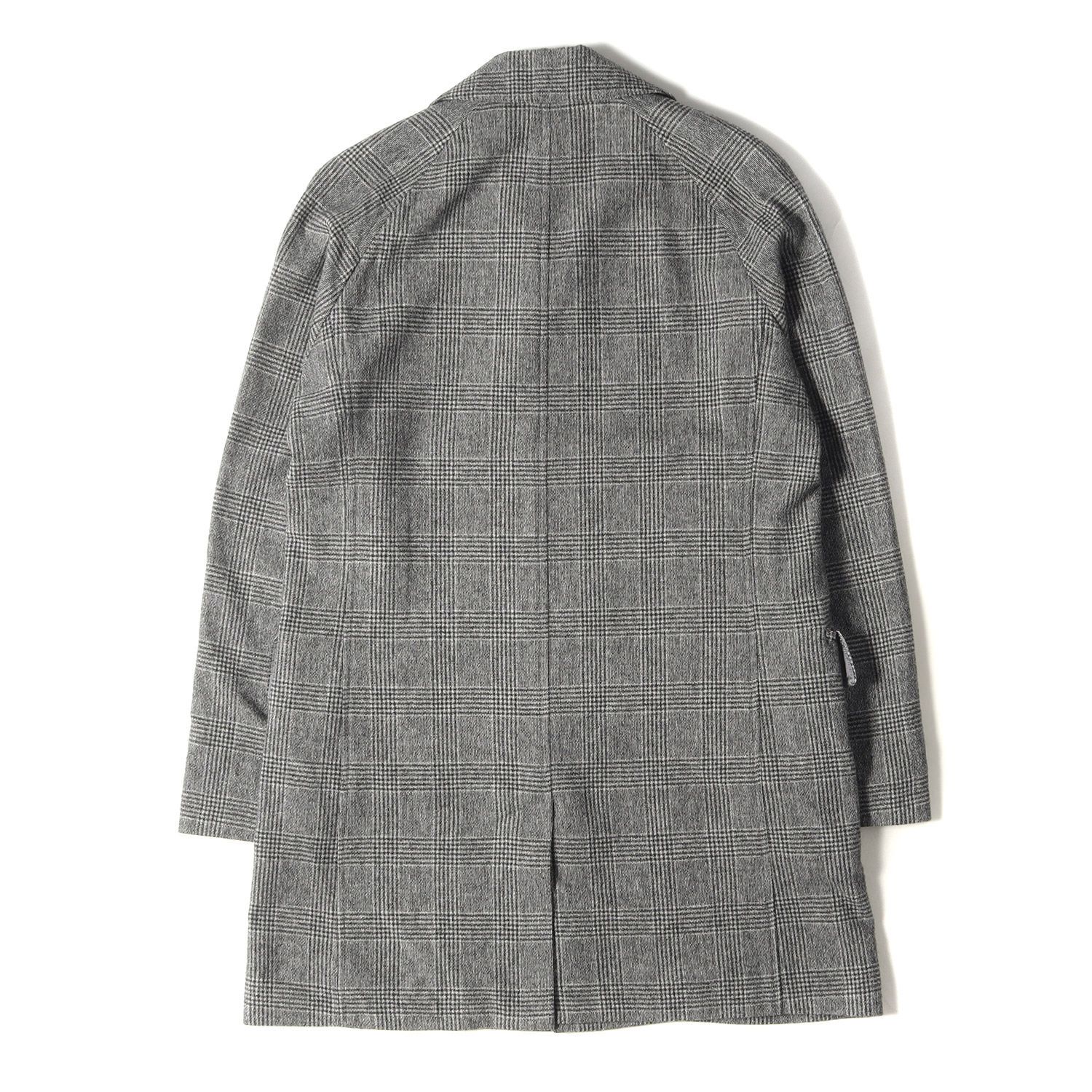 Paul Smith グレー チェスターコート Paul Smithのダブルのチェスターコート (ダークグレー) （Paul