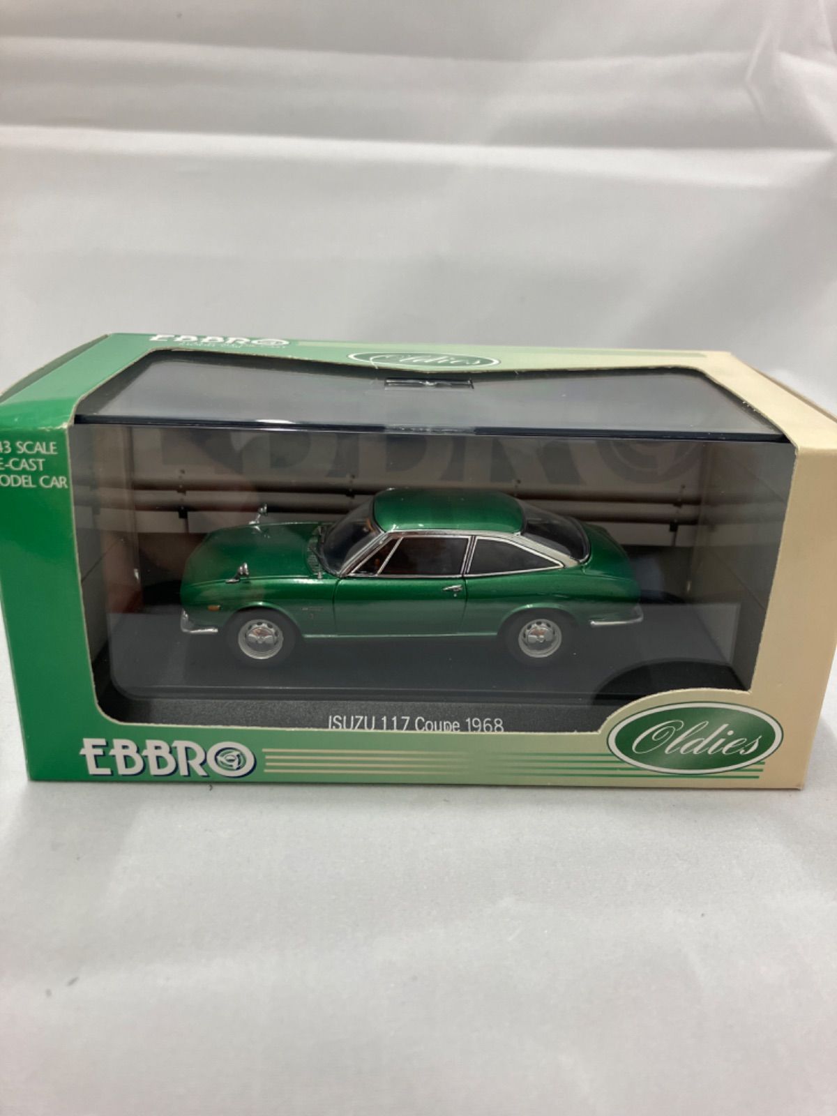 エブロ いすゞ117クーペ(グリーンメタリック) 1/43 Amazon | EBBRO (エブロ） 1/43 ISUZU 117 Coupe いすゞ 117