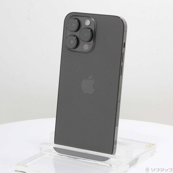 中古品〕 iPhone14 Pro Max 256GB スペースブラック MQ9A3J／A SIM