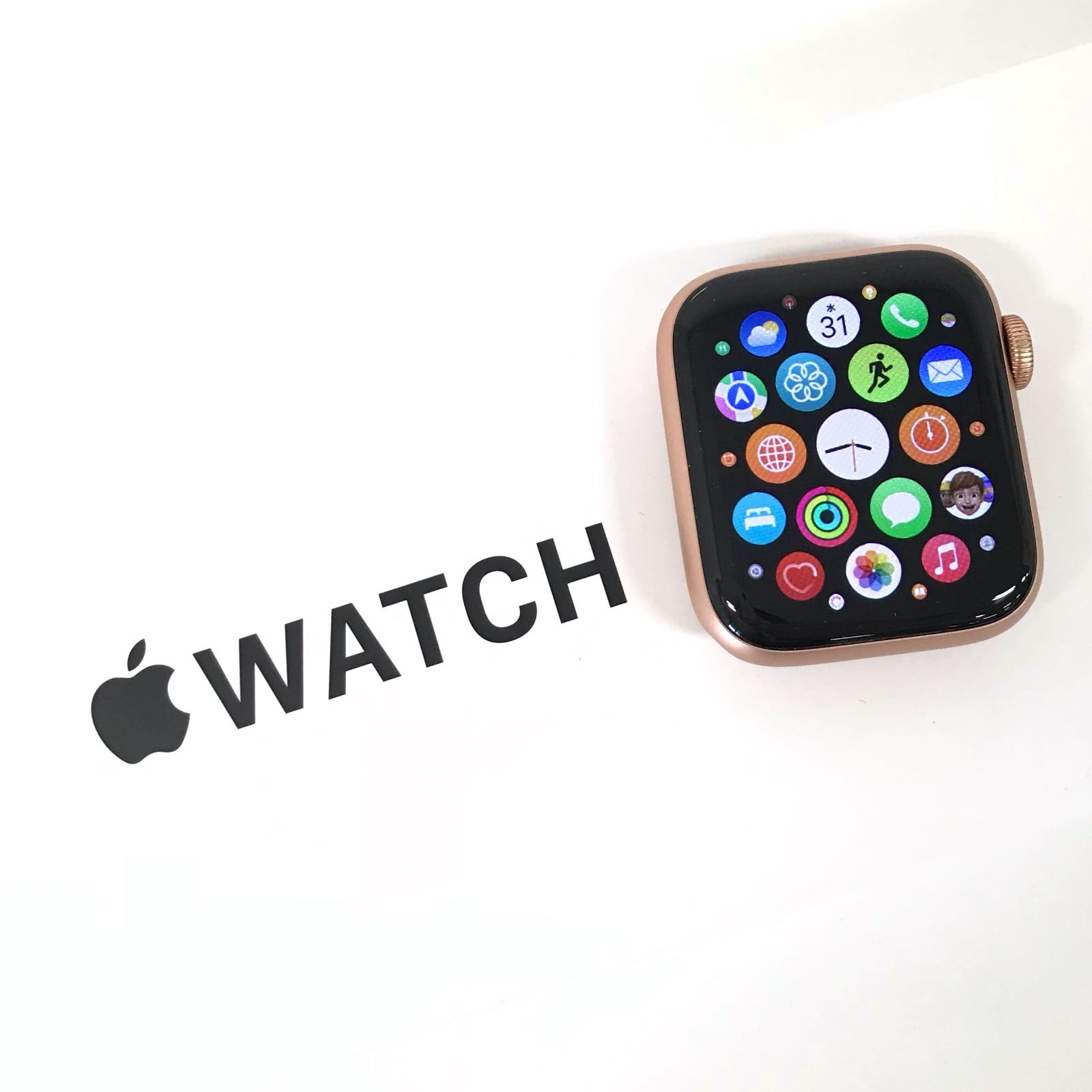 APPLE WATCH SE GPSゴールド40mm BT最大容量100%+kocomo.jp