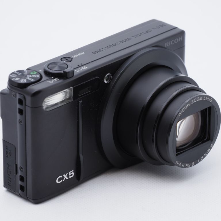 セール特価 RICOH - リコー BLACK CX リコー CX CX5 BLACK RICOH カメラ