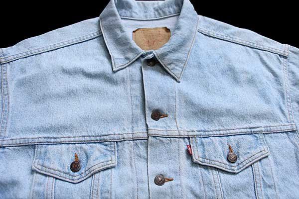 90s USA製 Levi'sリーバイス 70507 デニムジャケット 4ポケット